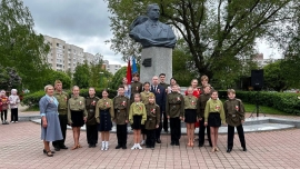 Акция «Вальс Победы», посвященная Дню Победы и 80-й годовщине освобождения Республики Беларусь от немецко-фашистских захватчиков