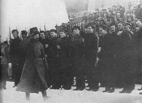 Фрунзе обходит войска Туркестанского фронта