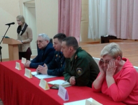 Заседание Совета ОПОП (опорный пункт охраны правопорядка) №124