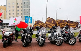 Торжественный мотопарад &laquo;Победа&raquo;