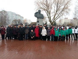 Торжественный митинг у историко-информационного мемориального комплекса &laquo;Маршал Якубовский&raquo;