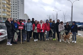 Плоггинг забег во Фрунзенском районе столицы