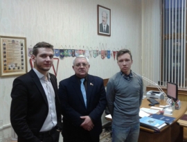 Встреча с молодыми столичными предпринимателями