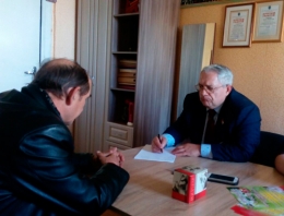 Виталий Мисевец провел прием граждан по личным вопросам