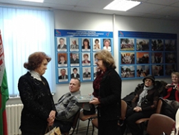 Поздравление ветеранов войны и труда