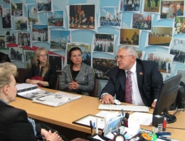 Виталий Мисевец принял участие в учебе слушателей Минского городского института развития образования