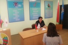 Состоялся приём депутата Мингорсовета Дрозд Ирины Алексеевна