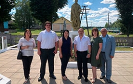 Виталий Мисевец принял участие в мероприятии, посвященном увековечению памяти Серебренникова Ф.А.