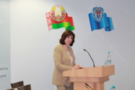 Встреча Кочановой Н.И. с членами профессионального союза работников здравоохранения Фрунзенского района г. Минска