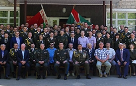 Виталий Мисевец поздравил с 75-летним юбилеем 83-й центр радиосвязи особого назначения