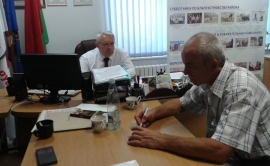 Депутат Палаты представителей Национального собрания Республики Беларусь Виталий Мисевец провел прием граждан по личным вопросам