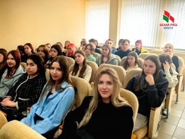 Молодёжный актив Фрунзенской &laquo;Белой Руси&raquo; принял участие онлайн в Едином дне информирования, который проходил в городской ратуше