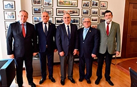 Визит в грузинский Парламент