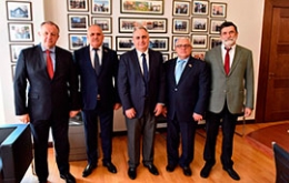 Визит в грузинский Парламент