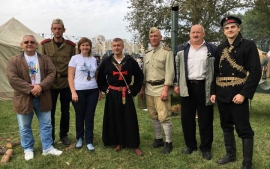 Лагерь исторических реконструкторов