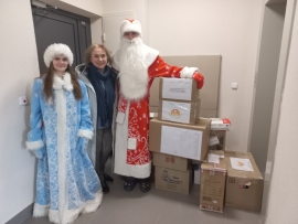 Фрунзенский район протягивает руку помощи детям Донбасса